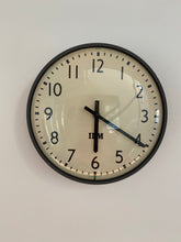 Load image into Gallery viewer, IBM School Clock Vintage Modern Industrial Wall Decor - Eagle&#39;s Eye Finds
