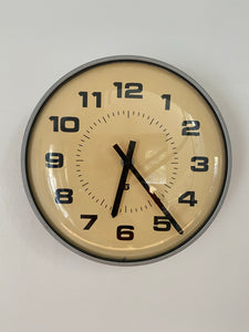 Simplex School Clock Vintage Modern Industrial Wall Decor - Eagle's Eye Finds